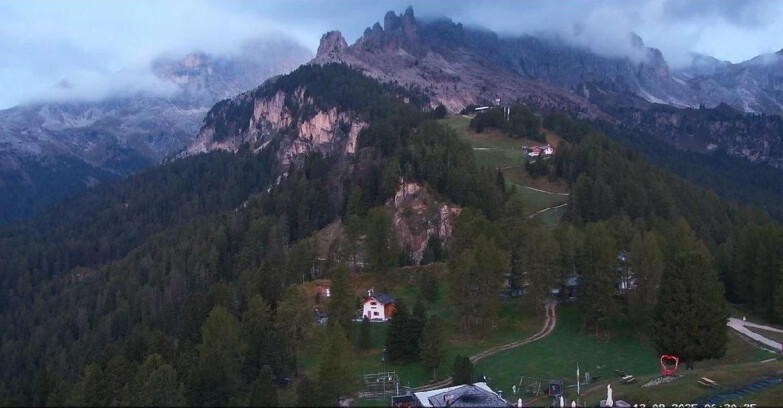 Webcam Vigo di Fassa-Pera-Ciampedie - Vigo - seggiovia Prà Martin
