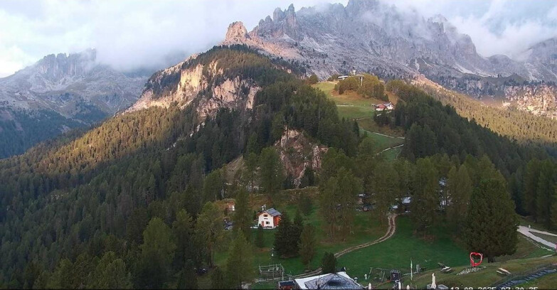 Webcam Vigo di Fassa-Pera-Ciampedie - Vigo - seggiovia Prà Martin