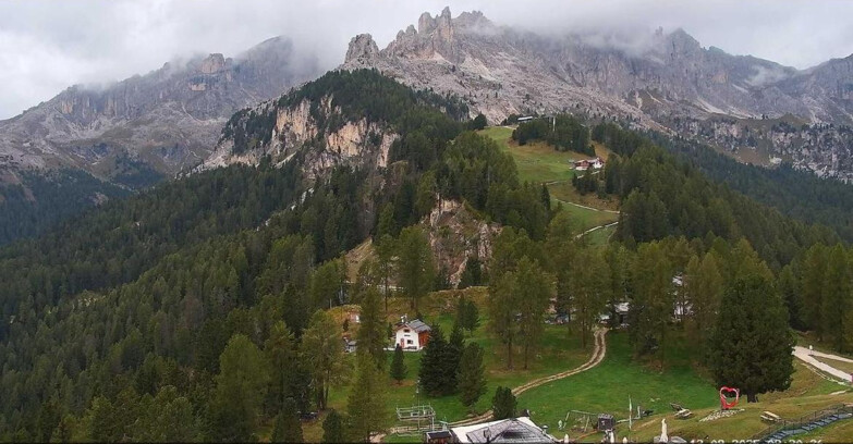 Webcam Vigo di Fassa-Pera-Ciampedie - Vigo - seggiovia Prà Martin