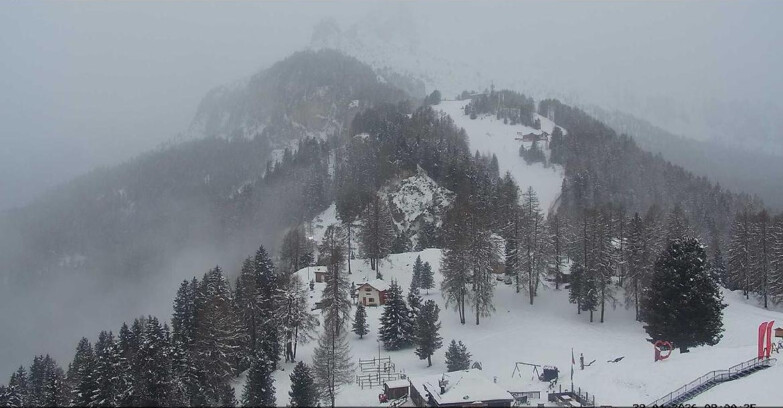 Webcam Vigo di Fassa-Pera-Ciampedìe - Vigo - seggiovia Prà Martin