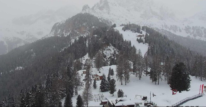 Webcam Vigo di Fassa-Pera-Ciampedìe - Vigo - seggiovia Prà Martin