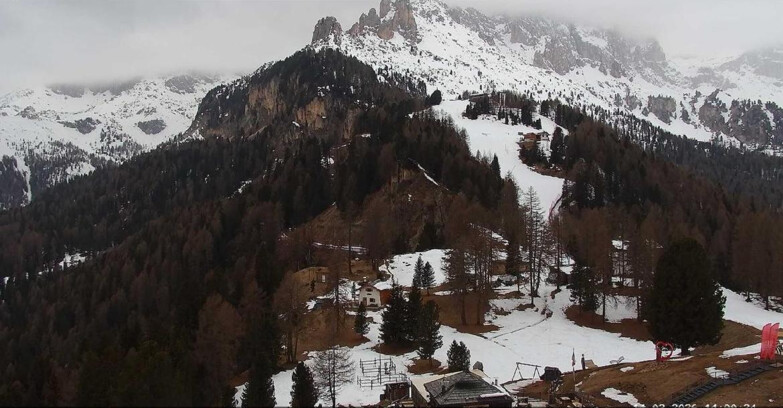 Webcam Vigo di Fassa-Pera-Ciampedìe - Vigo - seggiovia Prà Martin