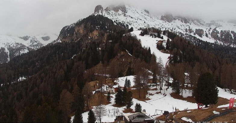 Webcam Vigo di Fassa-Pera-Ciampedìe - Vigo - seggiovia Prà Martin