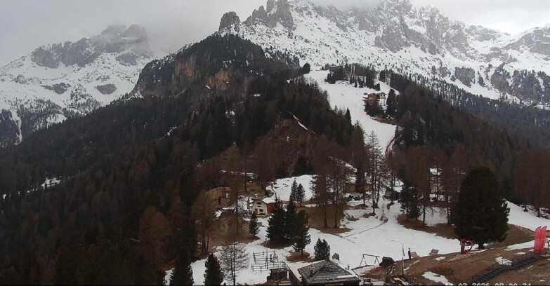 Webcam Vigo di Fassa-Pera-Ciampedìe - Vigo - seggiovia Prà Martin