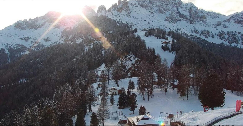 Webcam Vigo di Fassa-Pera-Ciampedìe - Vigo - seggiovia Prà Martin