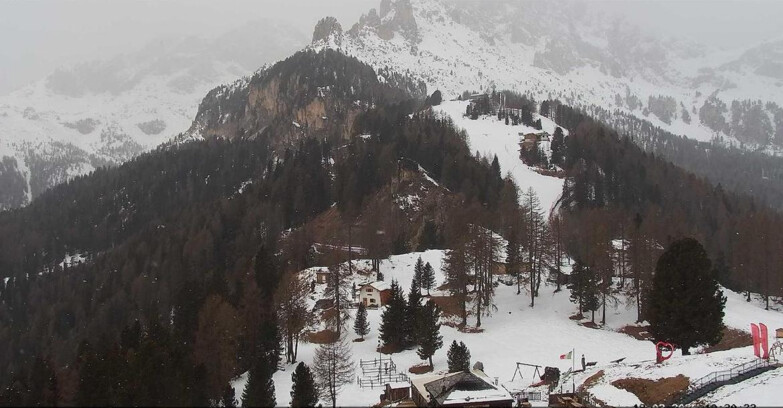 Webcam Vigo di Fassa-Pera-Ciampedie - Vigo - seggiovia Prà Martin