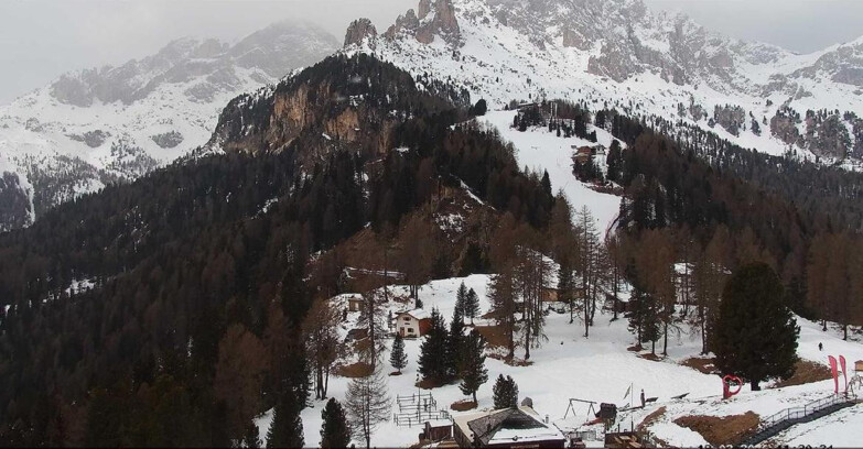 Webcam Vigo di Fassa-Pera-Ciampedie - Vigo - seggiovia Prà Martin