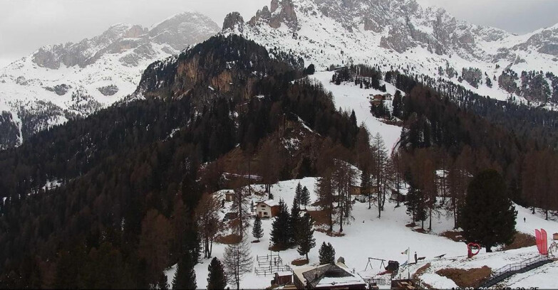 Webcam Vigo di Fassa-Pera-Ciampedie - Vigo - seggiovia Prà Martin