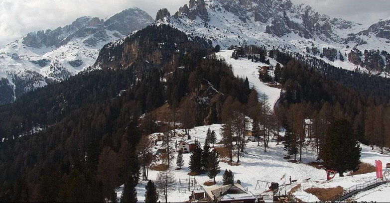 Webcam Vigo di Fassa-Pera-Ciampedie - Vigo - seggiovia Prà Martin