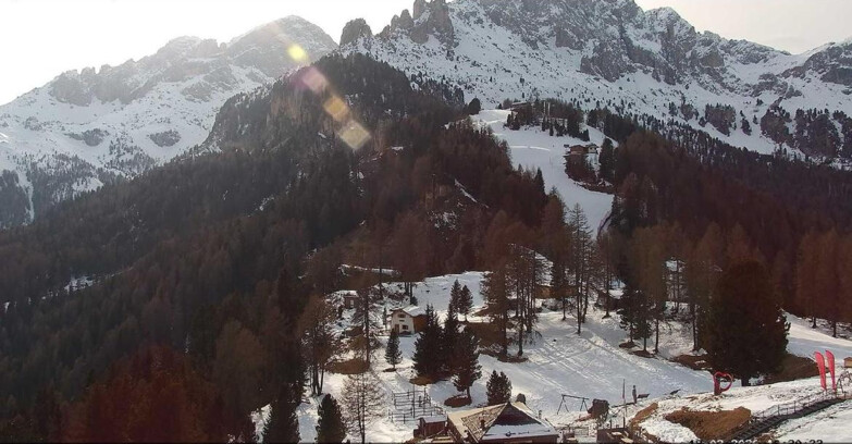 Webcam Vigo di Fassa-Pera-Ciampedie - Vigo - seggiovia Prà Martin