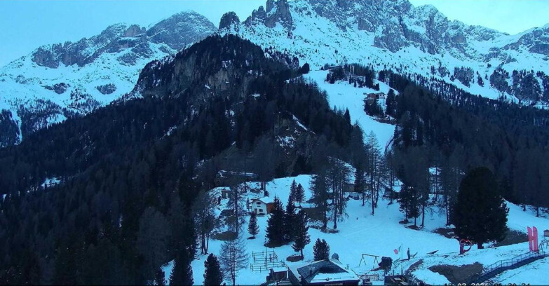 Webcam Виго-ди-Фасса-Пера-Чампедие  - Vigo - seggiovia Prà Martin