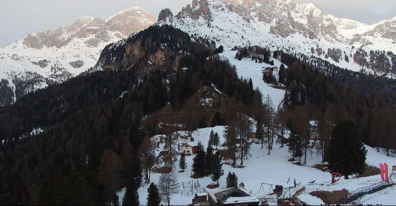 Webcam Виго-ди-Фасса-Пера-Чампедие  - Vigo - seggiovia Prà Martin