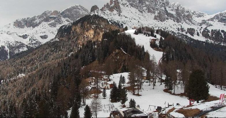 Webcam Vigo di Fassa-Pera-Ciampedìe - Vigo - seggiovia Prà Martin