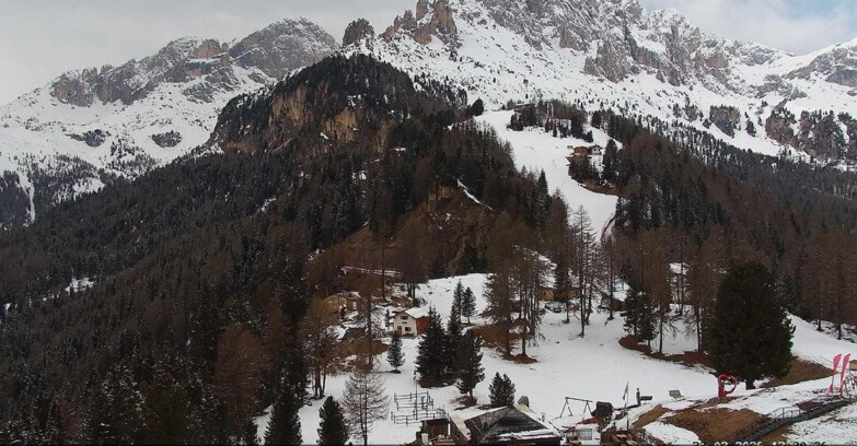 Webcam Vigo di Fassa-Pera-Ciampedìe - Vigo - seggiovia Prà Martin