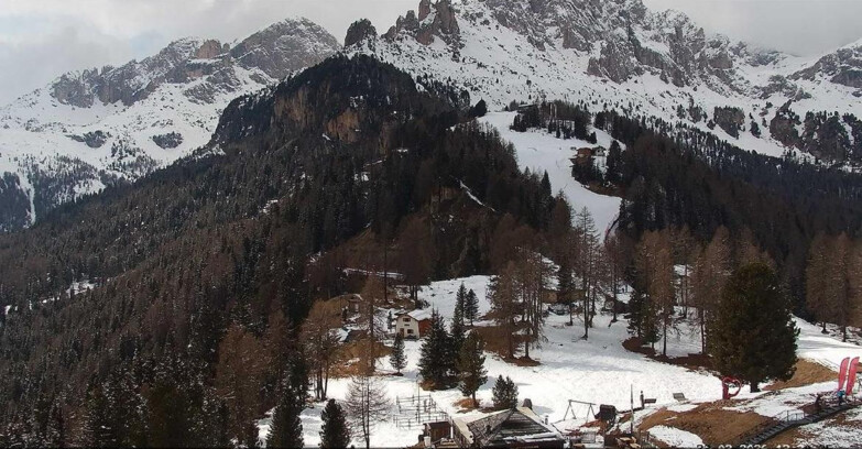 Webcam Vigo di Fassa-Pera-Ciampedìe - Vigo - seggiovia Prà Martin