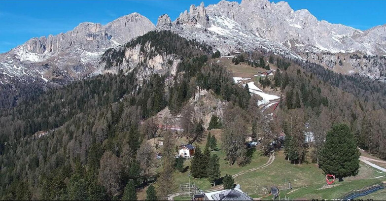 Webcam Vigo di Fassa-Pera-Ciampedìe - Vigo - seggiovia Prà Martin