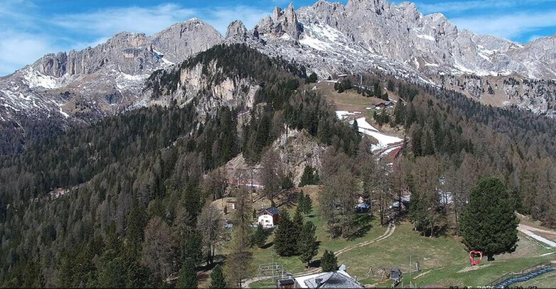 Webcam Vigo di Fassa-Pera-Ciampedìe - Vigo - seggiovia Prà Martin