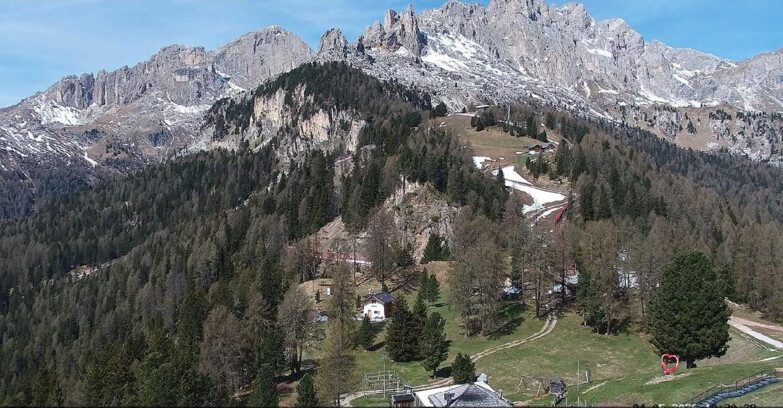 Webcam Vigo di Fassa-Pera-Ciampedìe - Vigo - seggiovia Prà Martin