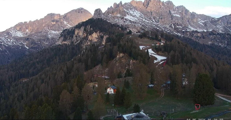 Webcam Vigo di Fassa-Pera-Ciampedìe - Vigo - seggiovia Prà Martin