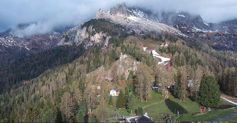 Webcam Vigo di Fassa-Pera-Ciampedie - Vigo - seggiovia Prà Martin