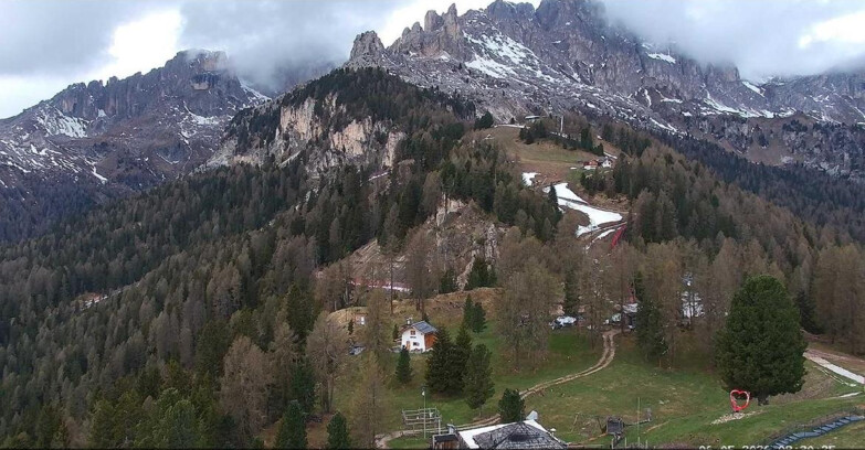 Webcam Vigo di Fassa-Pera-Ciampedie - Vigo - seggiovia Prà Martin