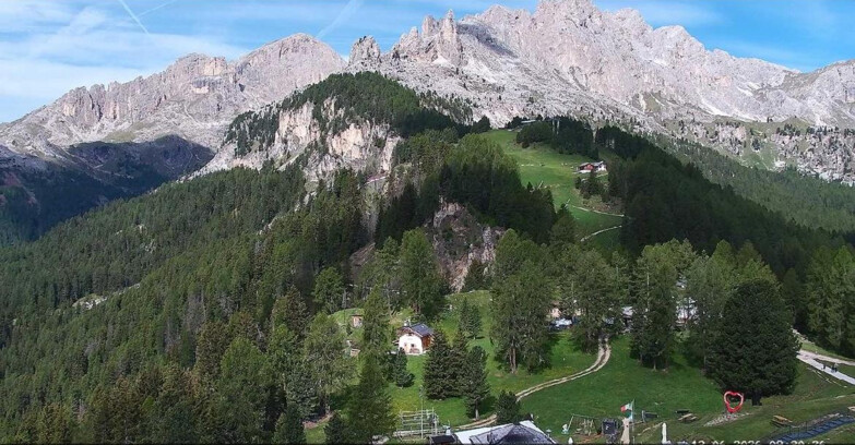 Webcam Vigo di Fassa-Pera-Ciampedìe - Vigo - seggiovia Prà Martin