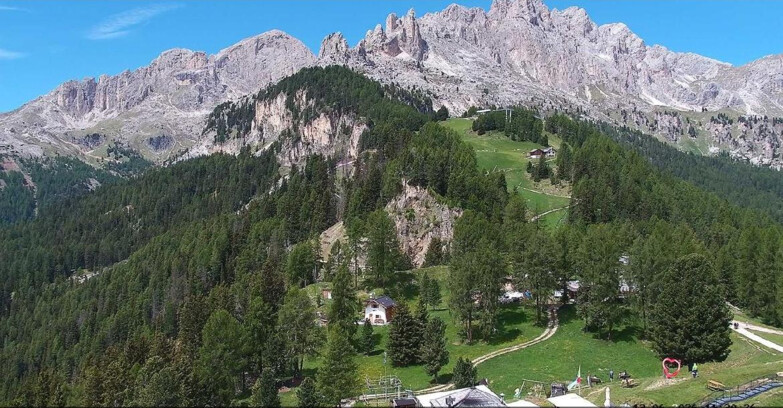 Webcam Vigo di Fassa-Pera-Ciampedìe - Vigo - seggiovia Prà Martin