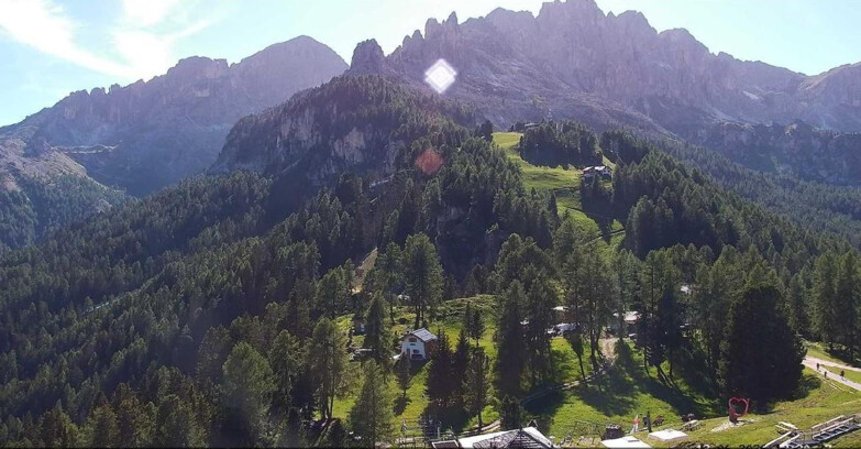 Webcam Vigo di Fassa-Pera-Ciampedìe - Vigo - seggiovia Prà Martin