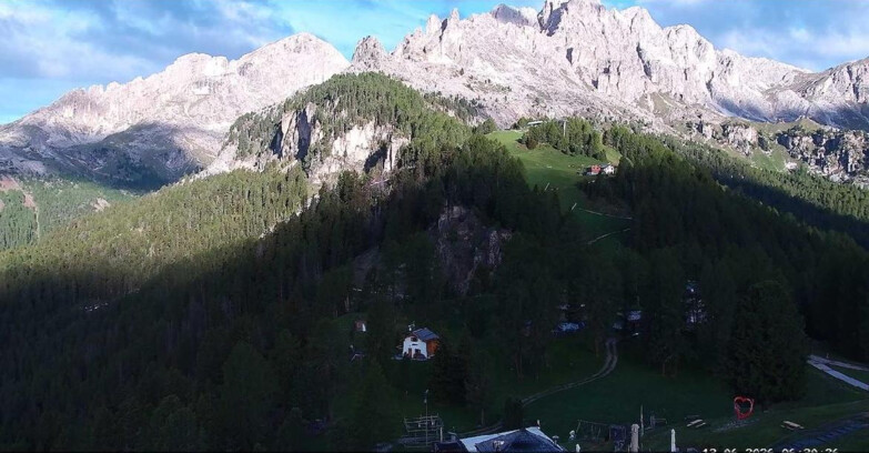 Webcam Vigo di Fassa-Pera-Ciampedìe - Vigo - seggiovia Prà Martin