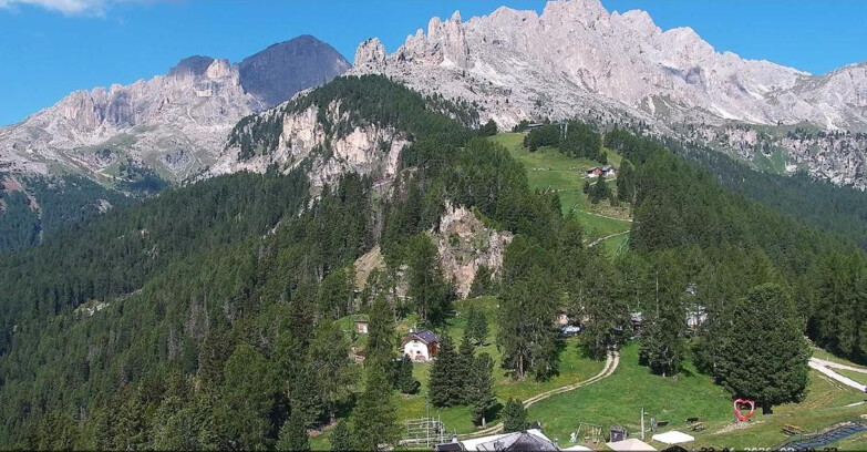 Webcam Vigo di Fassa-Pera-Ciampedìe - Vigo - Prà Martin