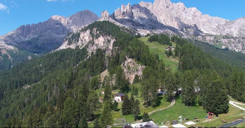 Webcam Vigo di Fassa-Pera-Ciampedìe - Vigo - seggiovia Prà Martin