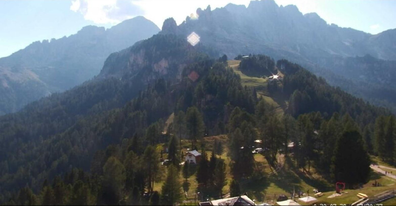 Webcam Vigo di Fassa-Pera-Ciampedìe - Vigo - seggiovia Prà Martin