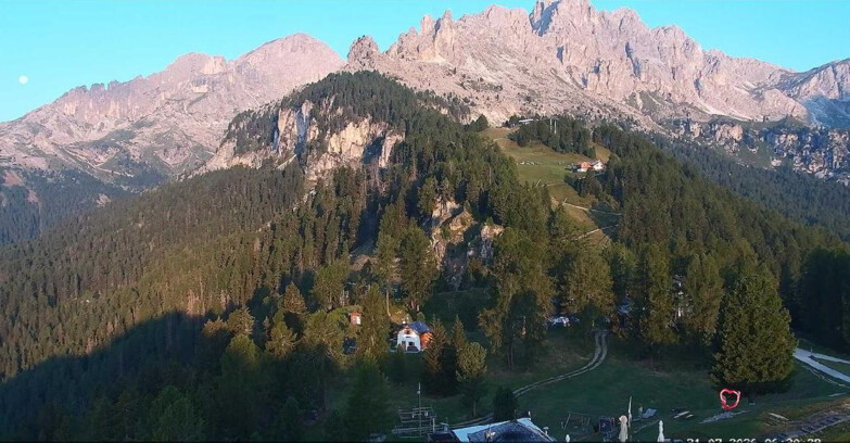 Webcam Vigo di Fassa-Pera-Ciampedìe - Vigo - seggiovia Prà Martin