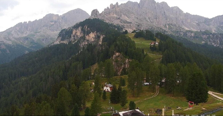 Webcam Vigo di Fassa-Pera-Ciampedie - Vigo - seggiovia Prà Martin 
