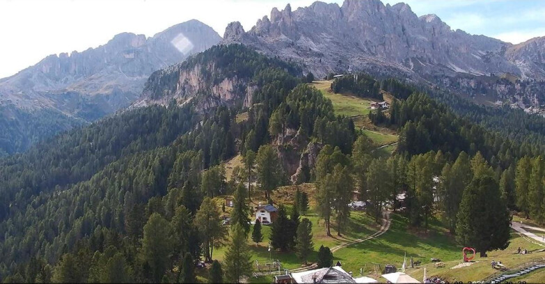 Webcam Vigo di Fassa-Pera-Ciampedìe - Vigo - seggiovia Prà Martin