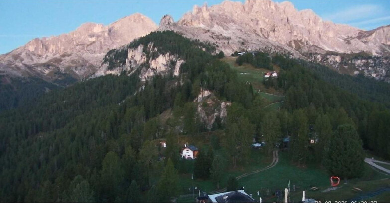 Webcam Vigo di Fassa-Pera-Ciampedìe - Vigo - seggiovia Prà Martin