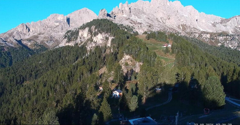 Webcam Виго-ди-Фасса-Пера-Чампедие  - Vigo - seggiovia Prà Martin