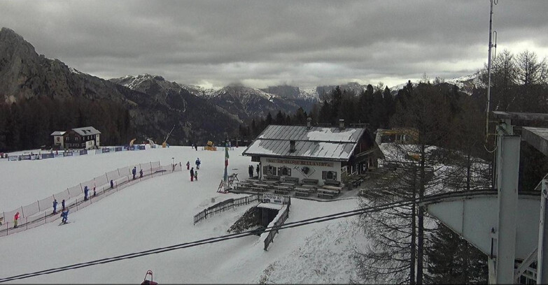 Webcam Vigo di Fassa-Pera-Ciampedie - Vigo - verso Sassolungo e Pordoi