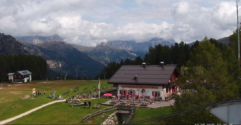 Webcam Vigo di Fassa-Pera-Ciampedie - Vigo - verso Sassolungo e Pordoi