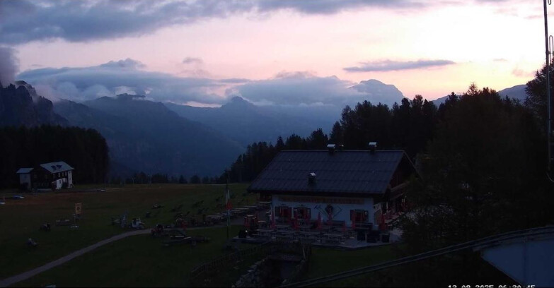 Webcam Vigo di Fassa-Pera-Ciampedie - Vigo - verso Sassolungo e Pordoi