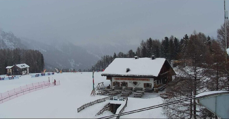 Webcam Vigo di Fassa-Pera-Ciampedìe - Vigo - verso Sassolungo e Pordoi
