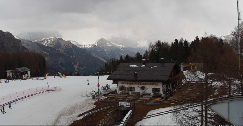 Webcam Vigo di Fassa-Pera-Ciampedìe - Vigo - verso Sassolungo e Pordoi