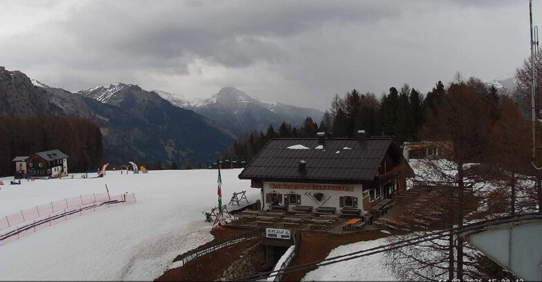 Webcam Vigo di Fassa-Pera-Ciampedìe - Vigo - verso Sassolungo e Pordoi