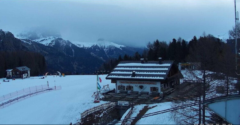 Webcam Vigo di Fassa-Pera-Ciampedìe - Vigo - verso Sassolungo e Pordoi
