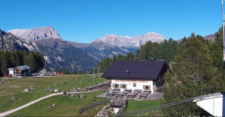 Webcam Vigo di Fassa-Pera-Ciampedìe - Vigo - verso Sassolungo e Pordoi