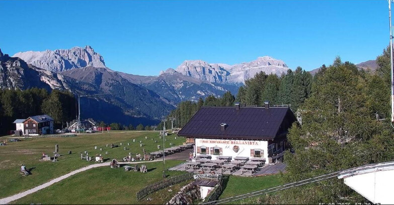 Webcam Vigo di Fassa-Pera-Ciampedìe - Vigo - verso Sassolungo e Pordoi