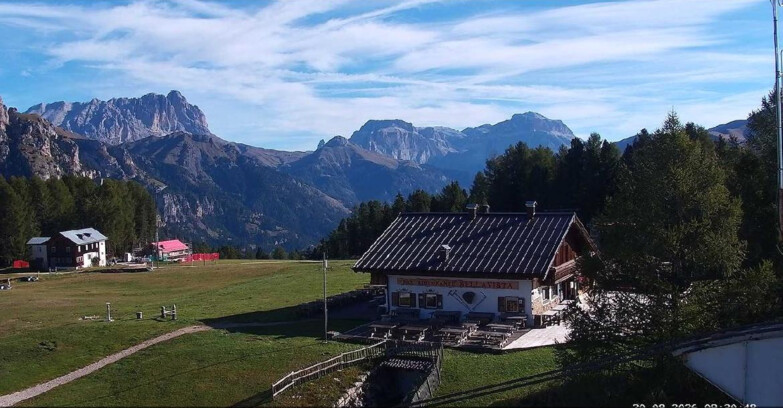 Webcam Vigo di Fassa-Pera-Ciampedìe - Vigo - verso Sassolungo e Pordoi
