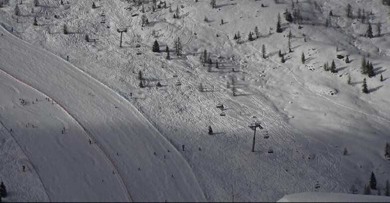 Webcam Сан-Мартино-ди-Кастроцца - Пассо-Ролле - Tognola - Pista Cigolera