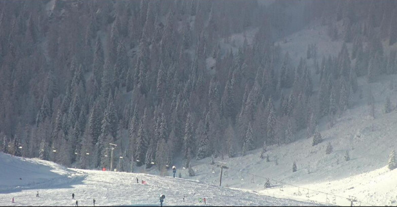 Webcam San Martino di Castrozza - Passo Rolle - Tognola - Pista Scandola