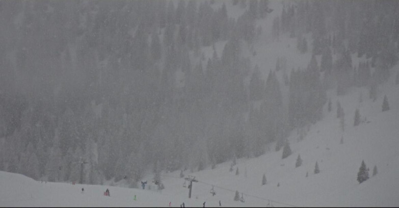 Webcam San Martino di Castrozza - Passo Rolle - Tognola - Pista Scandola